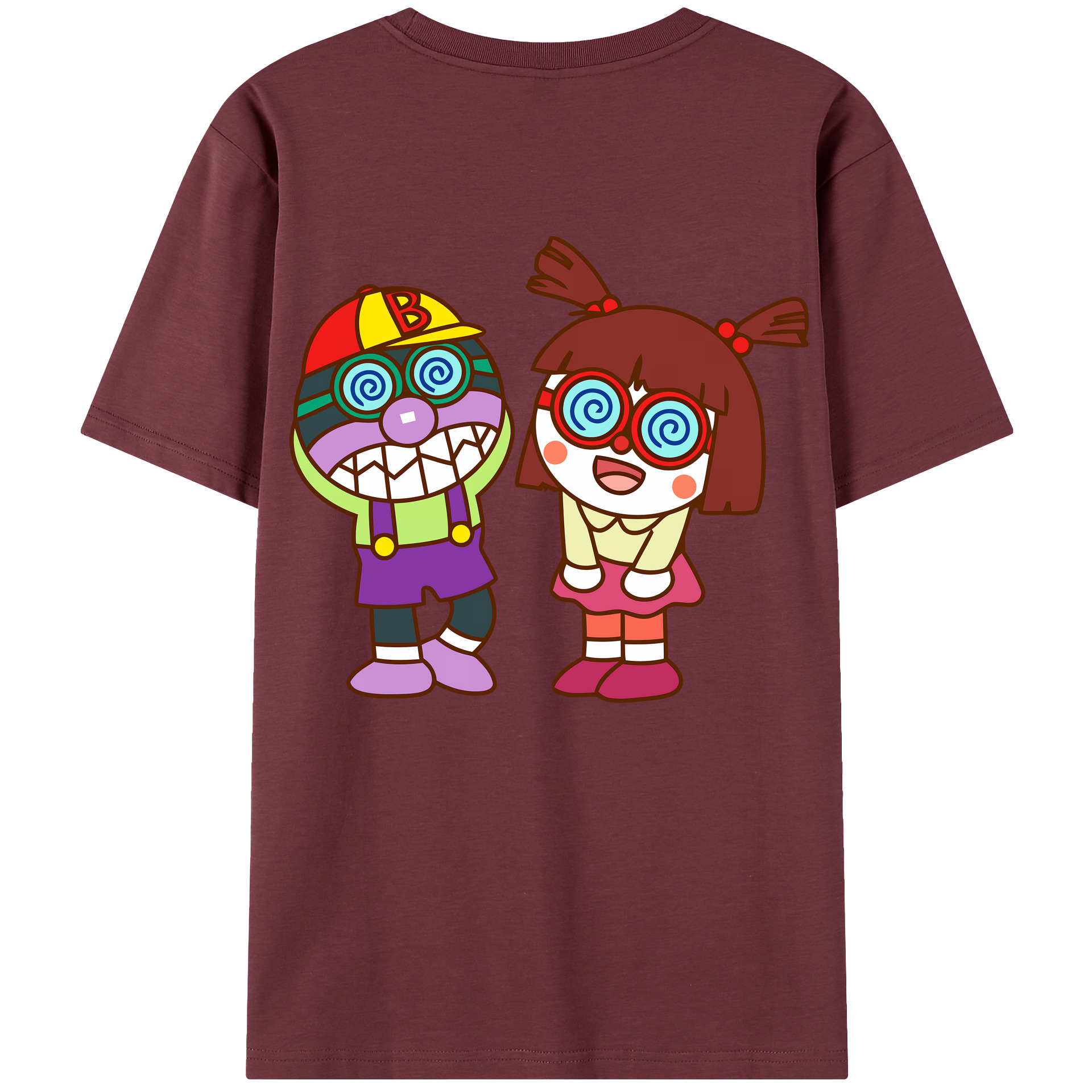 （画像用） アンパンマン Anpanman 綿100％半袖Tシャツ（背面プリント）